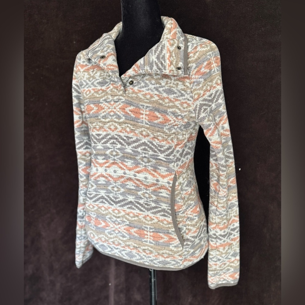 Sherpa Adventure Gear Multicolor Cowl Neck Sweater